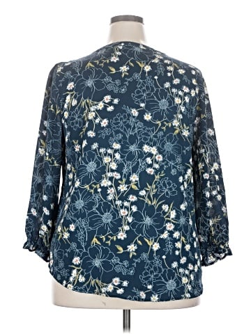 Papermoon 3/4 Sleeve Blouse (view 2)