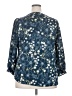 Papermoon 100% Polyester Blue 3/4 Sleeve Blouse Size XXL - photo 2