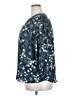 Papermoon 100% Polyester Blue 3/4 Sleeve Blouse Size XXL - photo 5