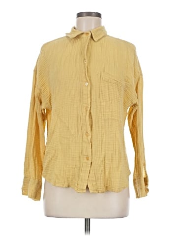 Abercrombie & Fitch Long Sleeve Button-Down Shirt (view 1)