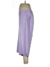 Catherines Purple Linen Pants Size 0X - photo 5