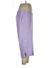 Catherines Purple Linen Pants Size 0X - photo 4