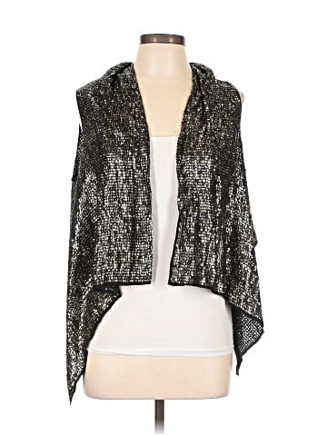 BCBGMAXAZRIA Silk Cardigan (view 1)