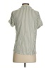 auden Stripes Green Short Sleeve Blouse Size S - photo 2