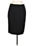 Halogen Solid Black Casual Skirt Size 8 - photo 1