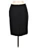 Halogen Solid Black Casual Skirt Size 8 - photo 2