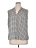 Nine West Silver Sleeveless Blouse Size XL - photo 1