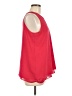 Adrienne Vittadini 100% Polyester Red Sleeveless Blouse Size M - photo 4