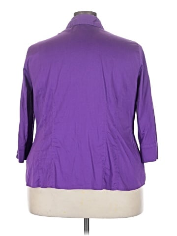 Apt. 9 3/4 Sleeve Button-Down Shirt (view 2)