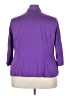 Apt. 9 Purple 3/4 Sleeve Button-Down Shirt Size 3X - photo 2