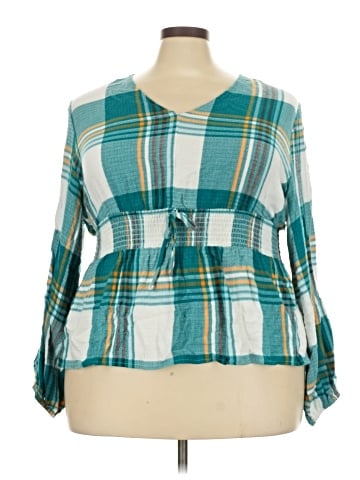 Cato 3/4 Sleeve Blouse (view 1)