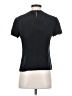 Chaus 100% Silk Black Short Sleeve Top Size 4 - photo 2