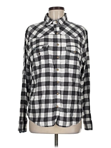 Jachs Girlfriend Long Sleeve Button-Down Shirt (view 1)