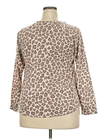Como Blu 3/4 Sleeve Top (view 2)
