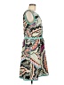 Miss Sixty 100% Polyester Paisley Teal Casual Dress Size 12 - photo 4
