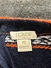 J.Crew Factory Store Print Orange Pullover Sweater Size XS - photo 7