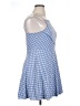 Altar'd State Argyle Blue Cocktail Dress Size XL - photo 4