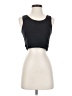 Unbranded Black Sleeveless T-Shirt Size XXS (estimated) - photo 1