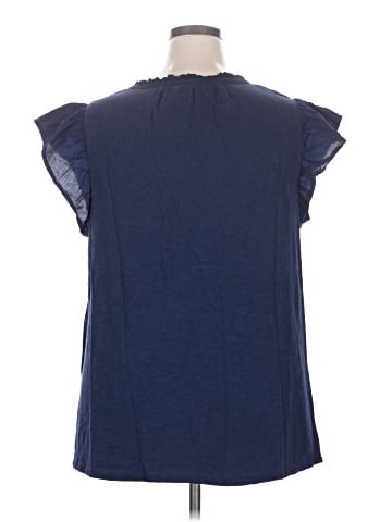 Lane Bryant Short Sleeve Blouse (view 2)