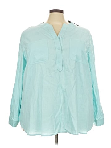 Jones New York Long Sleeve Blouse (view 1)