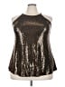 Torrid Gold Sleeveless Top Size 2X Plus (2) - photo 1