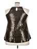 Torrid Gold Sleeveless Top Size 2X Plus (2) - photo 2