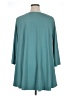 Joan Vass Teal 3/4 Sleeve Top Size 14 (3) - photo 2