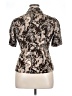 Apt. 9 Paisley Brown Short Sleeve Blouse Size XL - photo 2