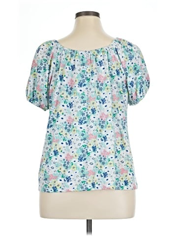 Style&Co Short Sleeve Blouse (view 2)