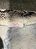 Halife Animal Print Silver 3/4 Sleeve Blouse Size XL - photo 7