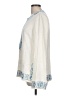 Tory Burch 100% Linen Ivory Long Sleeve T-Shirt Size 10 - photo 5