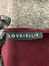 Love Ellie Burgundy Pullover Sweater Size L (estimated) - photo 7