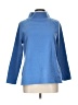 Talbots 100% Polyester Blue Turtleneck Sweater Size Lg Petite - photo 1