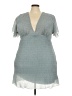 Forever 21 Plus 100% Polyester Gray Cocktail Dress Size 3X Plus - photo 1