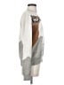 Mara Hoffman Chevron-herringbone Silver Pullover Sweater Size S - photo 4
