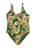 Old Navy Tropical Green One Piece Swimsuit Size XL - photo 1