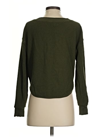 Madewell Brushed Waffle V-Neck Tee (view 2)