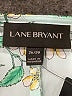 Lane Bryant 100% Polyester Teal 3/4 Sleeve Blouse Size 26 - 28 Plus - photo 7