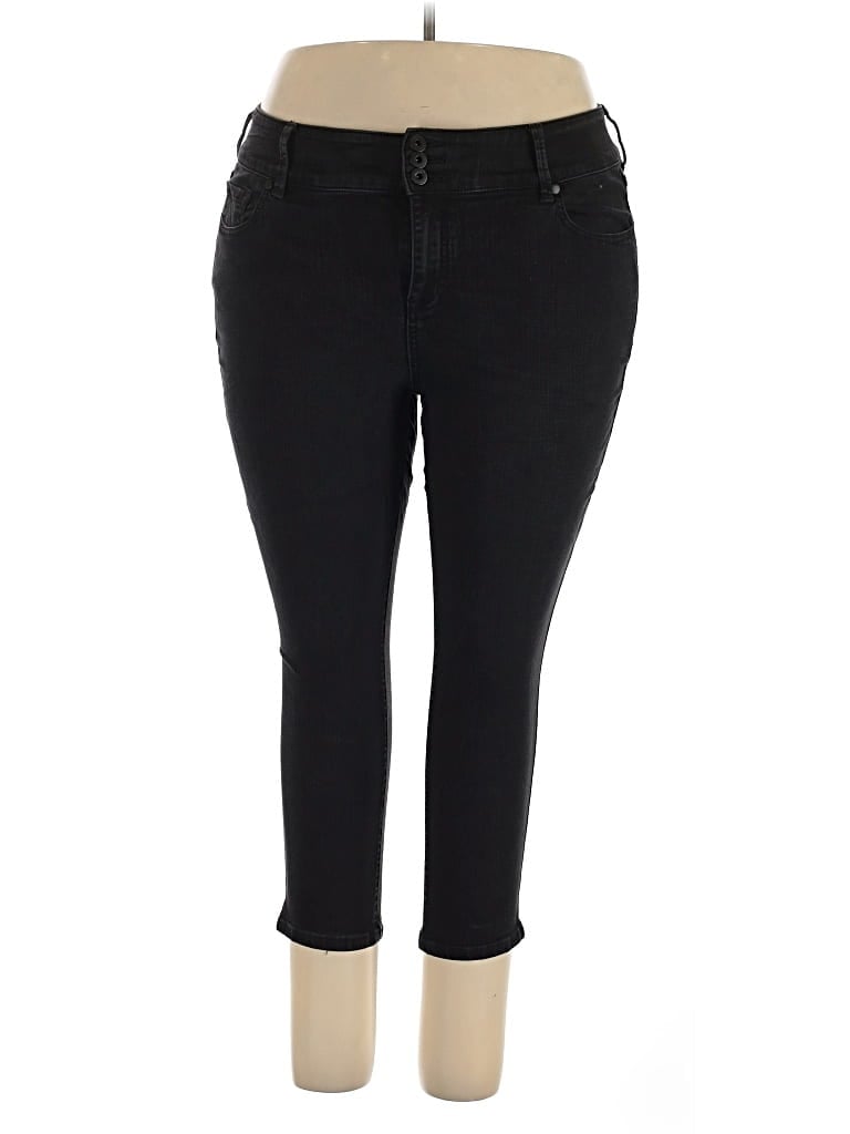 Pre-owned Torrid Jeggings In Black