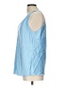 Boston Proper Blue Sleeveless Blouse Size 12 - photo 5
