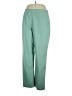 Sag Harbor Solid Green Casual Pants Size 16 - photo 1