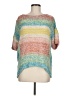 Pilcro Color Block Teal Poncho Size M - photo 1