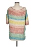 Pilcro Color Block Teal Poncho Size M - photo 2