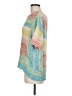 Pilcro Color Block Teal Poncho Size M - photo 5