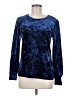 ModCloth Blue Long Sleeve Blouse Size M - photo 1