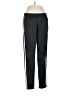 Adidas 100% Polyester Black Track Pants Size M - photo 1