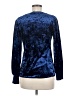 ModCloth Blue Long Sleeve Blouse Size M - photo 2