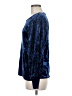 ModCloth Blue Long Sleeve Blouse Size M - photo 5
