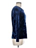 ModCloth Blue Long Sleeve Blouse Size M - photo 4