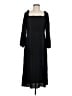 Wilfred Solid Black Casual Dress Size 8 - photo 1